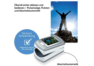 Geschenk - Beurer Pulsoximeter PO 80 XL-Farbdisplay mit 6 Ansichtsperspektiven